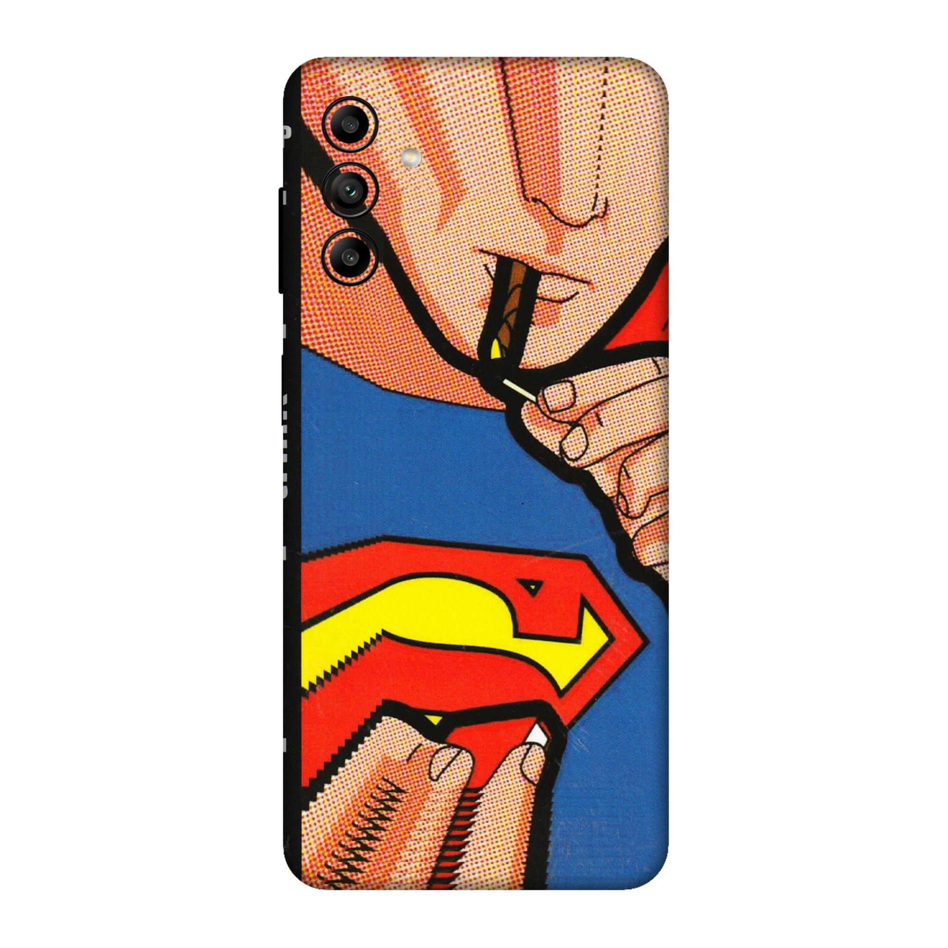Samsung A/S Series Phone Skins (All Models) - Superman Sutta - 3D Embossed Finish (L-130) Samsung Galaxy A04S