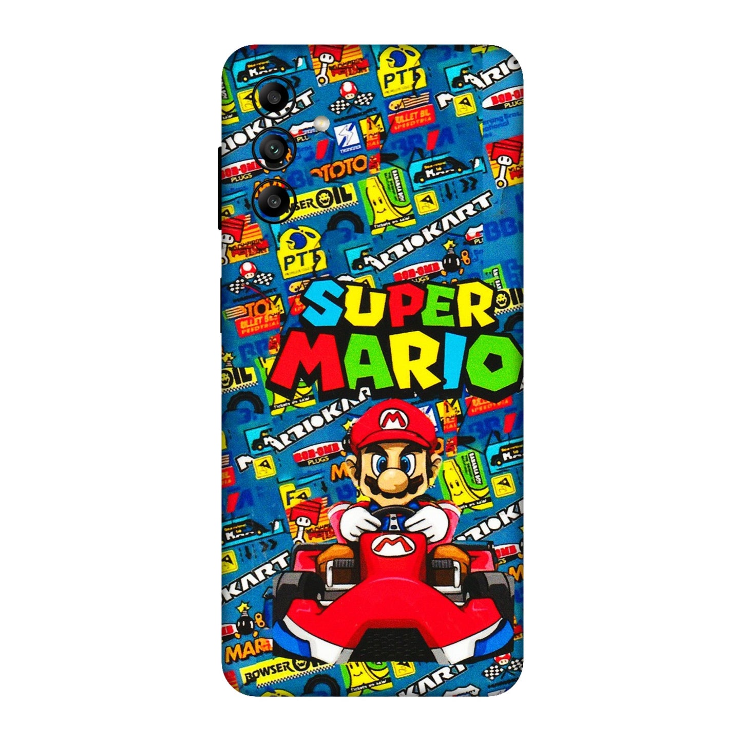 Samsung A/S Series Phone Skins (All Models) - Super Mario Kart - 3D Embossed Finish (L-140) Samsung Galaxy A04S