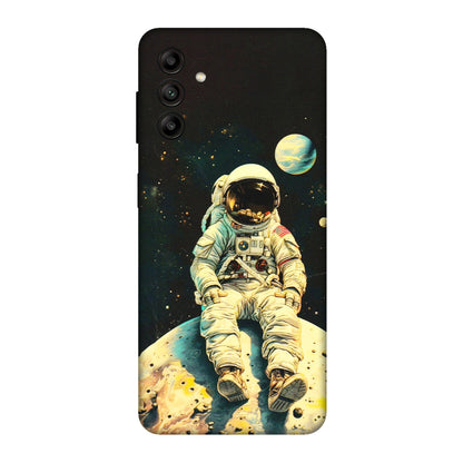 Samsung A/S Series Phone Skins (All Models) - Astronaut in Space - 3D Embossed Finish (L-16) Samsung Galaxy A04S