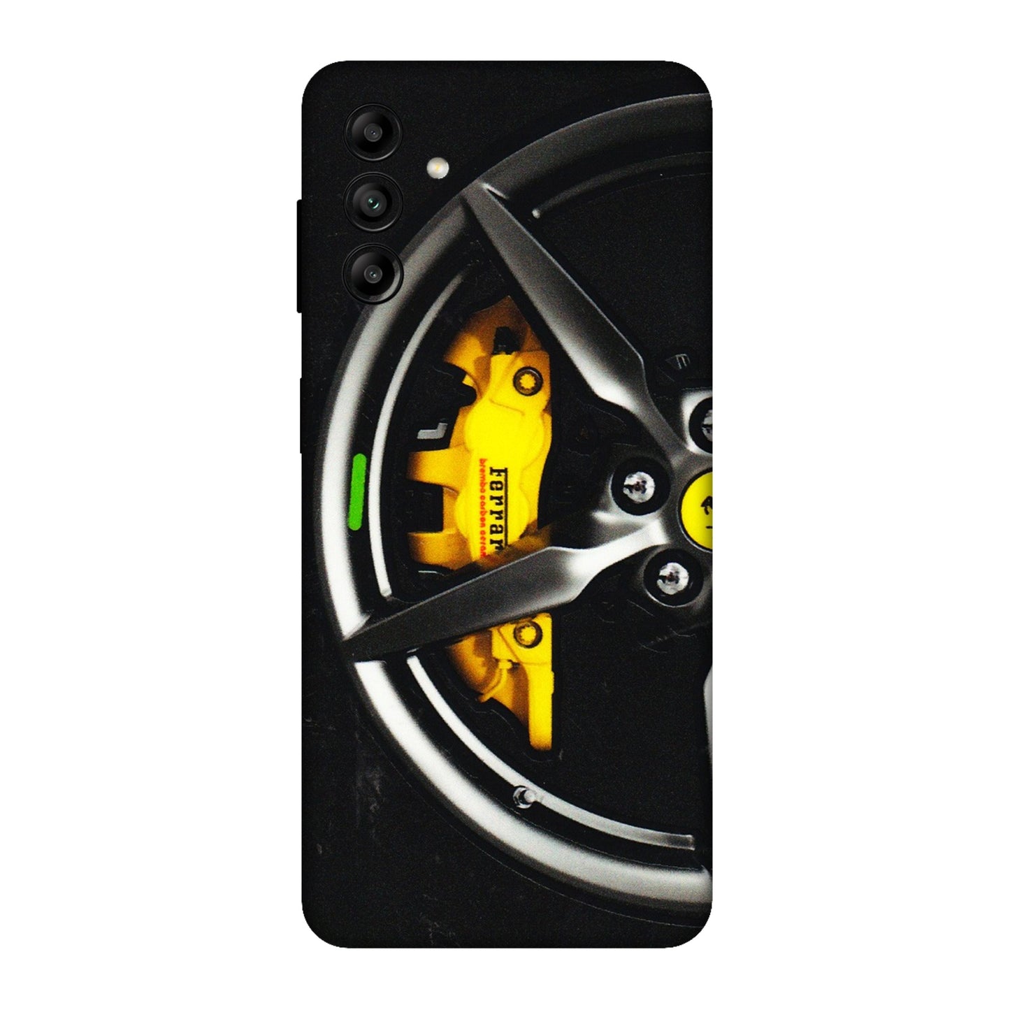 Samsung A/S Series Phone Skins (All Models) - Ferrari Wheel Alloy - 3D Embossed Finish (L-173) Samsung Galaxy A04S