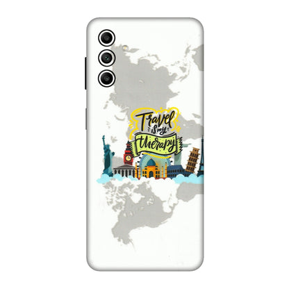 Samsung A/S Series Phone Skins (All Models) - Travel Therapy - 3D Embossed Finish (L-199) Samsung Galaxy A04S