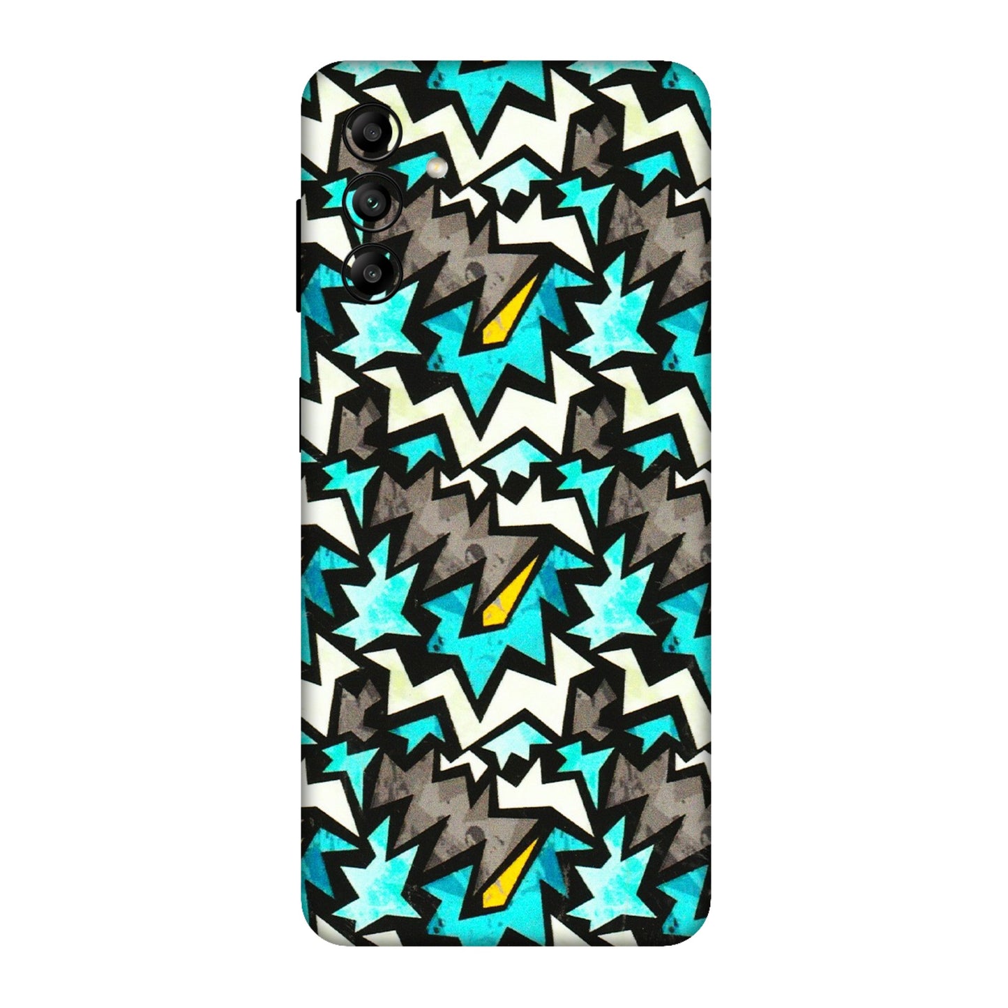 Samsung A/S Series Phone Skins (All Models) - Funky Zig Zag - 3D Embossed Finish (L-223) Samsung Galaxy A04S