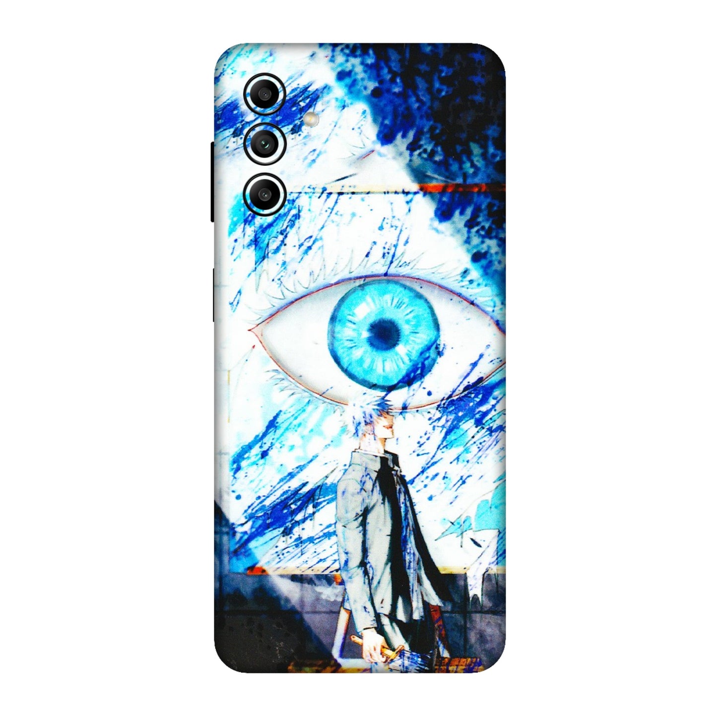 Samsung A/S Series Phone Skins (All Models) - Gojo Satoru evil eye - 3D Embossed Finish (L-239) Samsung Galaxy A04S