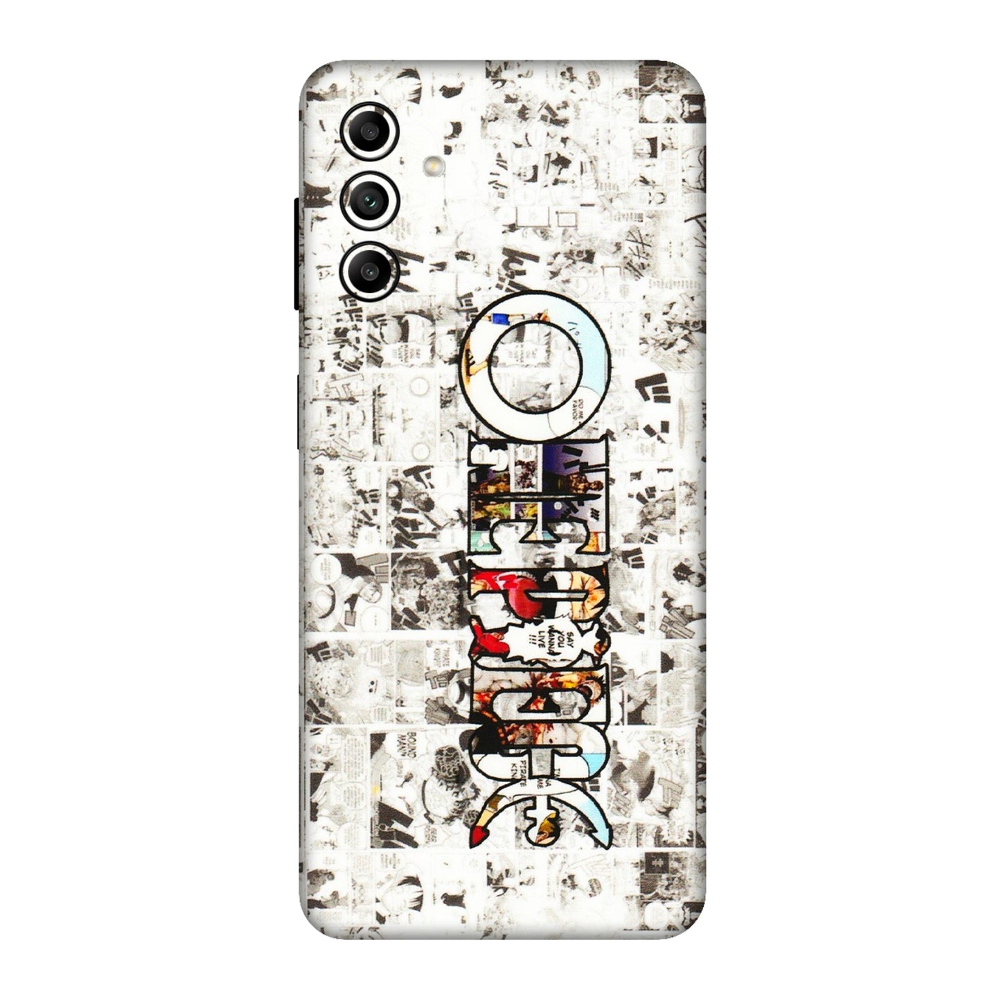 Samsung A/S Series Phone Skins (All Models) - One Piece Manga - 3D Embossed Finish (L-26) Samsung Galaxy A04S