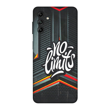 Samsung A/S Series Phone Skins (All Models) - No Limits - 3D Embossed Finish (L-286) Samsung Galaxy A04S