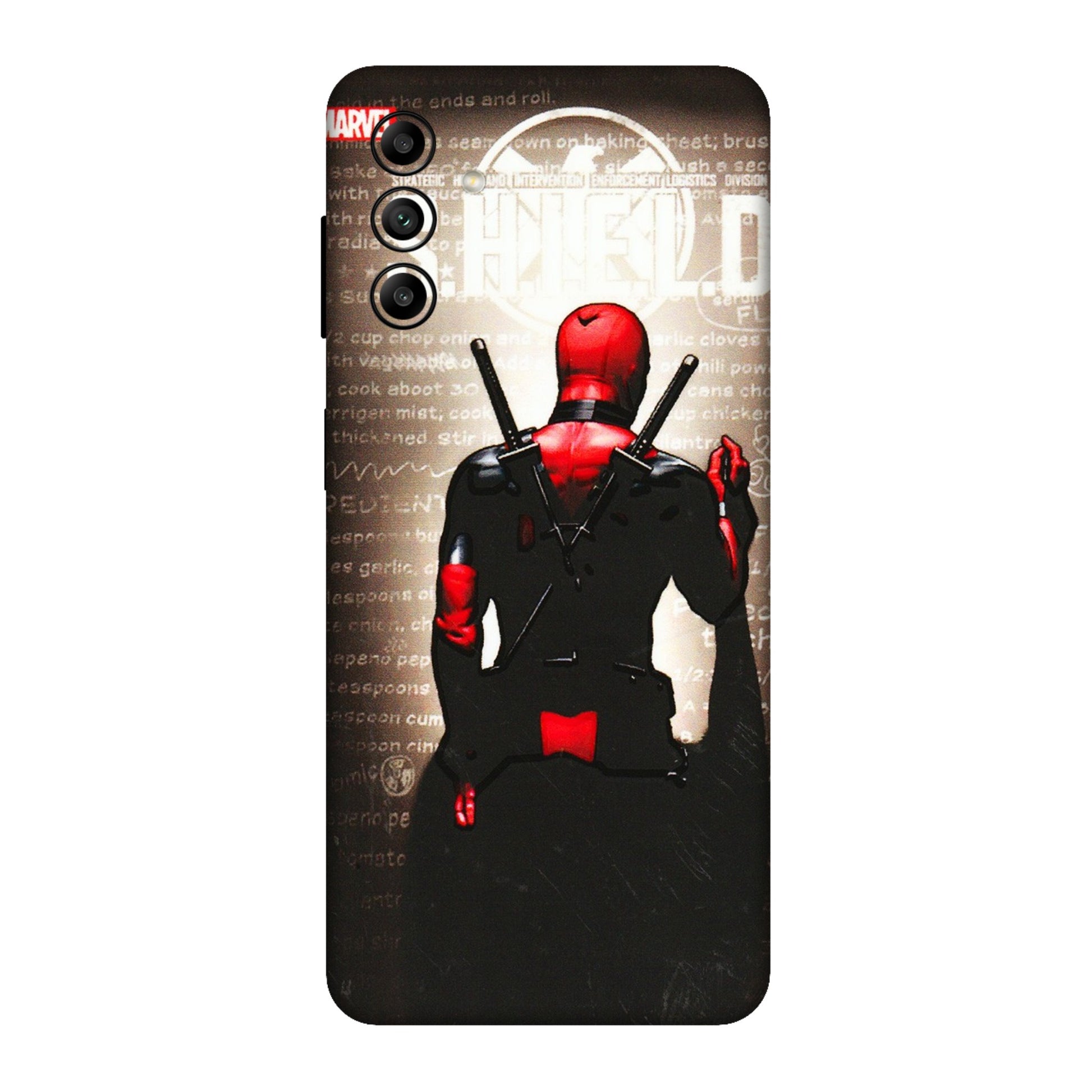 Samsung A/S Series Phone Skins (All Models) - Deadpool - 3D Embossed Finish (L-56) Samsung Galaxy A04S