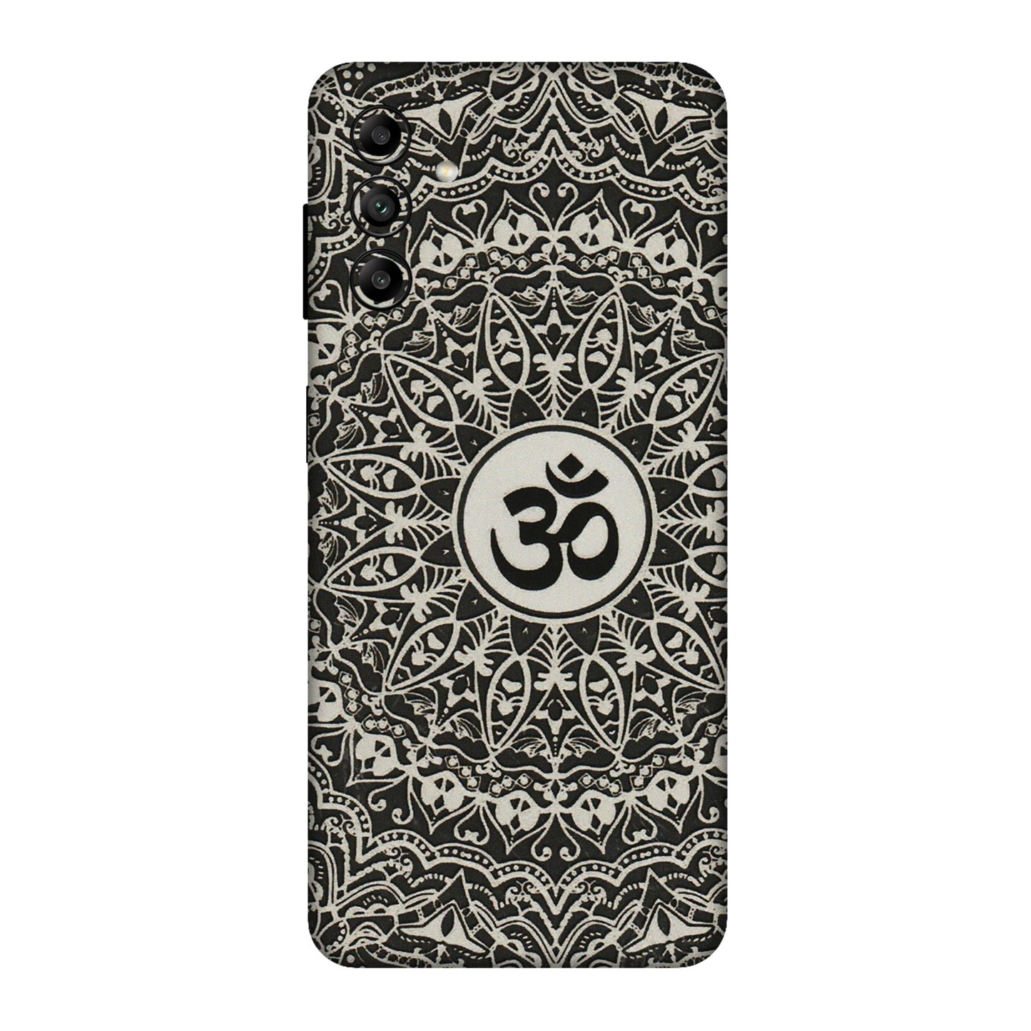 Samsung A/S Series Phone Skins (All Models) - Aum Elegant Mandala - 3D Embossed Finish (L-62) Samsung Galaxy A04S