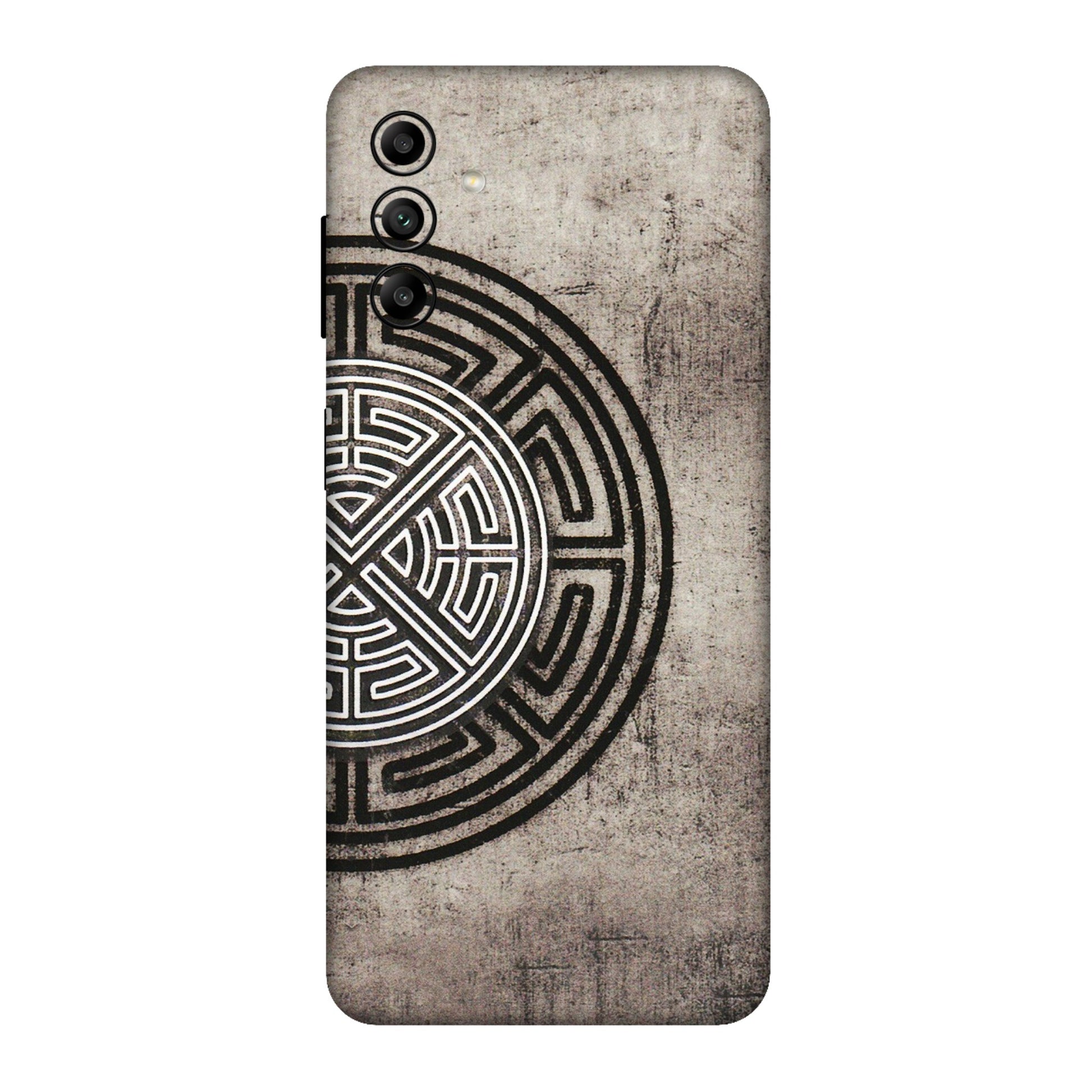 Samsung A/S Series Phone Skins (All Models) - Mysterious Circular Design - 3D Embossed Finish (L-63) Samsung Galaxy A04S