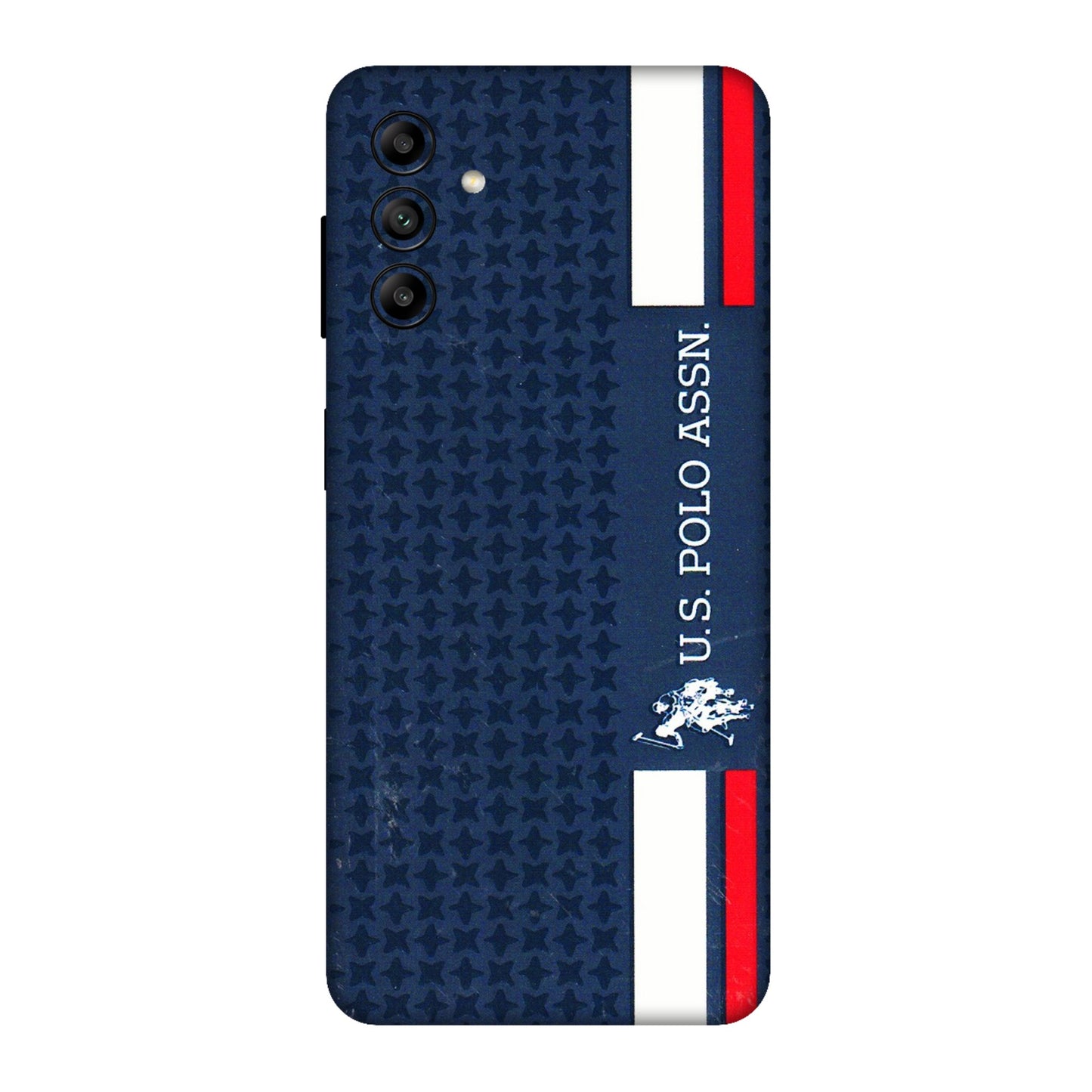 Samsung A/S Series Phone Skins (All Models) - US POLO Designer Brand - 3D Embossed Finish (L-65) Samsung Galaxy A04S