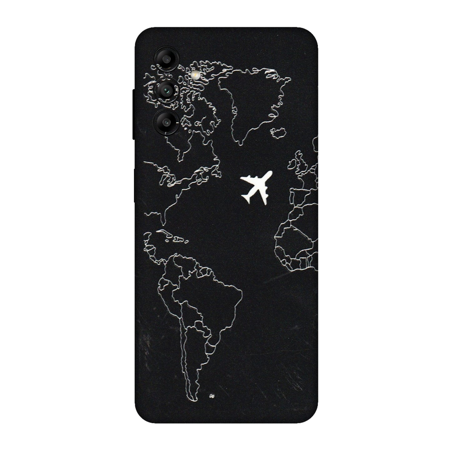 Samsung A/S Series Phone Skins (All Models) - Never Ending Travel - 3D Embossed Finish (L-79) Samsung Galaxy A04S