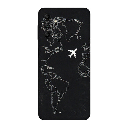 Samsung A/S Series Phone Skins (All Models) - Never Ending Travel - 3D Embossed Finish (L-79) Samsung Galaxy A04S