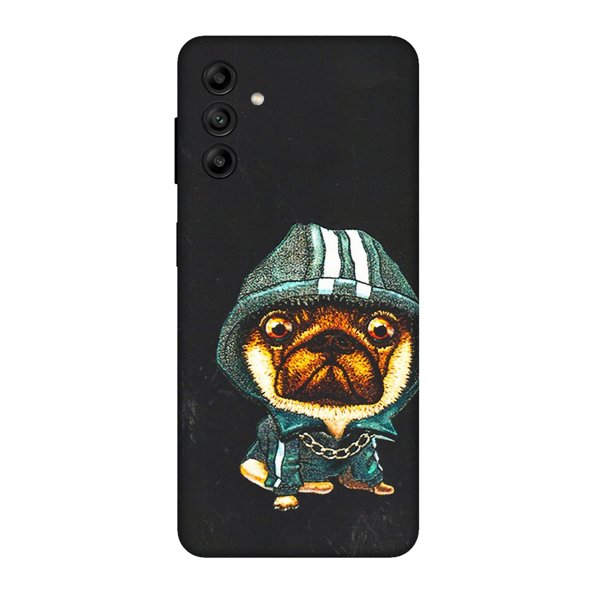 Samsung A/S Series Phone Skins (All Models) - Puppy N Hoodie - 3D Embossed Finish (L-90) Samsung Galaxy A04S