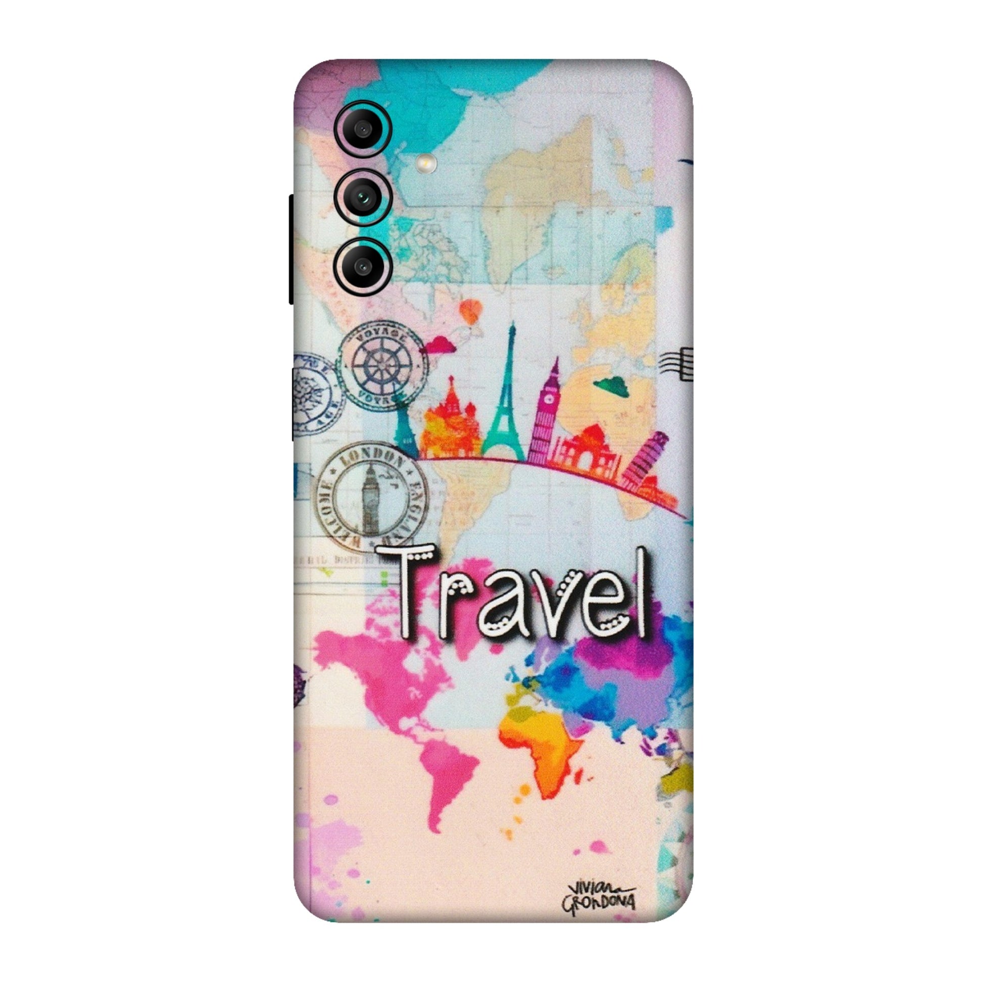 Samsung A/S Series Phone Skins (All Models) - Travel The Wonders - Matte Finish (M-108) Samsung Galaxy A04S