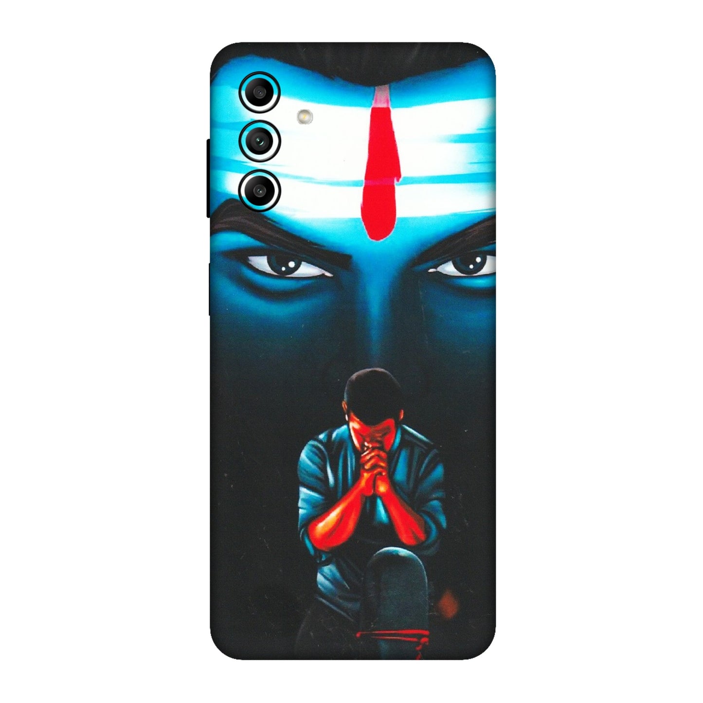 Samsung A/S Series Phone Skins (All Models) - Mahakal Bhakt - Matte Finish (M-112) Samsung Galaxy A04S