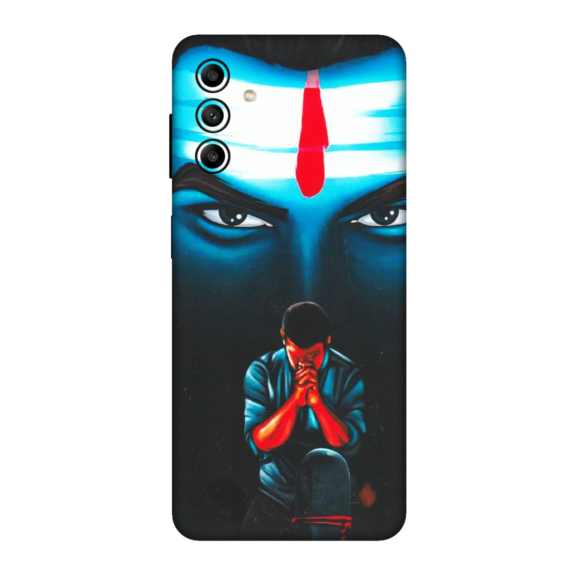 Samsung A/S Series Phone Skins (All Models) - Mahakal Bhakt - Matte Finish (M-112) Samsung Galaxy A04S