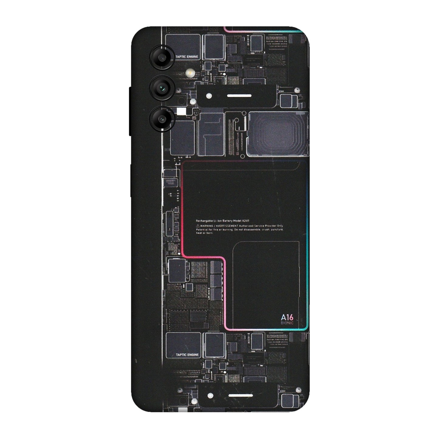 Samsung A/S Series Phone Skins (All Models) - Motherboard Circuit Layout - Matte Finish (M-117) Samsung Galaxy A04S