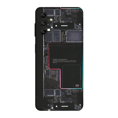 Samsung A/S Series Phone Skins (All Models) - Motherboard Circuit Layout - Matte Finish (M-117) Samsung Galaxy A04S