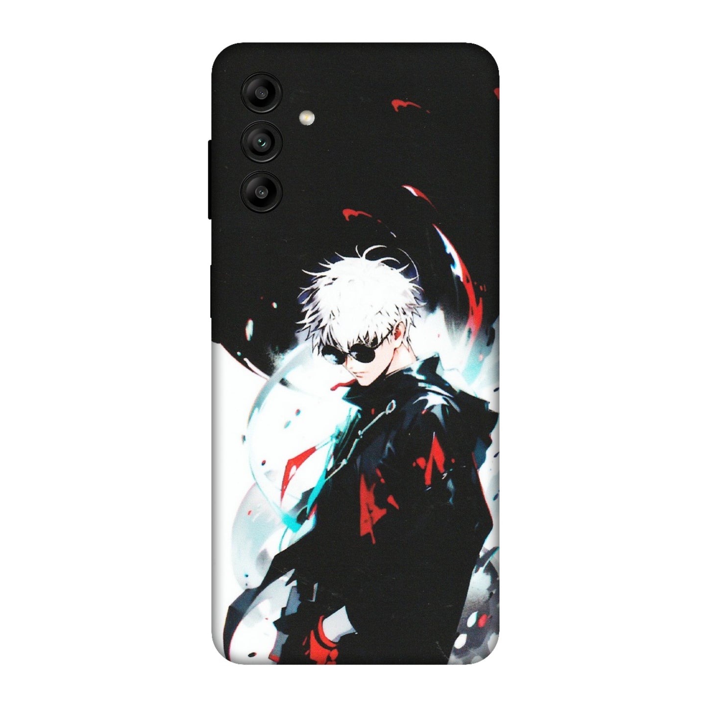 Samsung A/S Series Phone Skins (All Models) - Gojo Powerful Charater Kaisen Anime - Matte Finish (M-144) Samsung Galaxy A04S