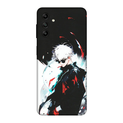 Samsung A/S Series Phone Skins (All Models) - Gojo Powerful Charater Kaisen Anime - Matte Finish (M-144) Samsung Galaxy A04S
