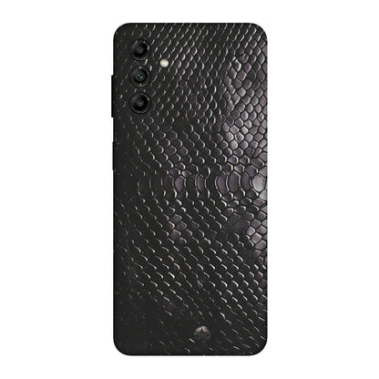 Samsung A/S Series Phone Skins (All Models) - Black Snack Leather - Matte Finish (M-147) Samsung Galaxy A04S