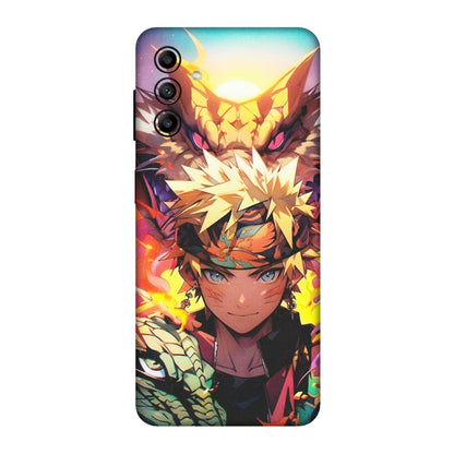Samsung A/S Series Phone Skins (All Models) - Angry Naruto Anime - Matte Finish (M-148) Samsung Galaxy A04S