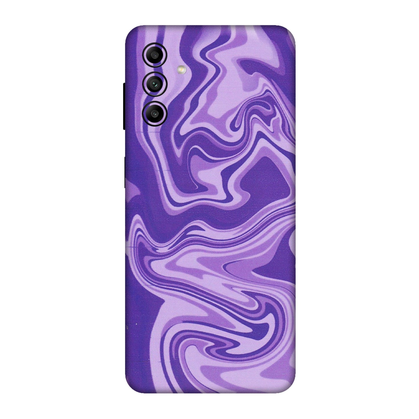 Samsung A/S Series Phone Skins (All Models) - Hazy Purple Nights - Matte Finish (M-14) Samsung Galaxy A04S