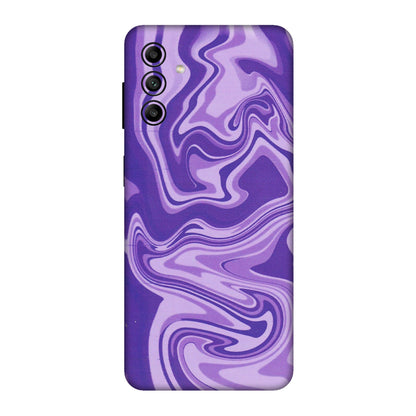 Samsung A/S Series Phone Skins (All Models) - Hazy Purple Nights - Matte Finish (M-14) Samsung Galaxy A04S