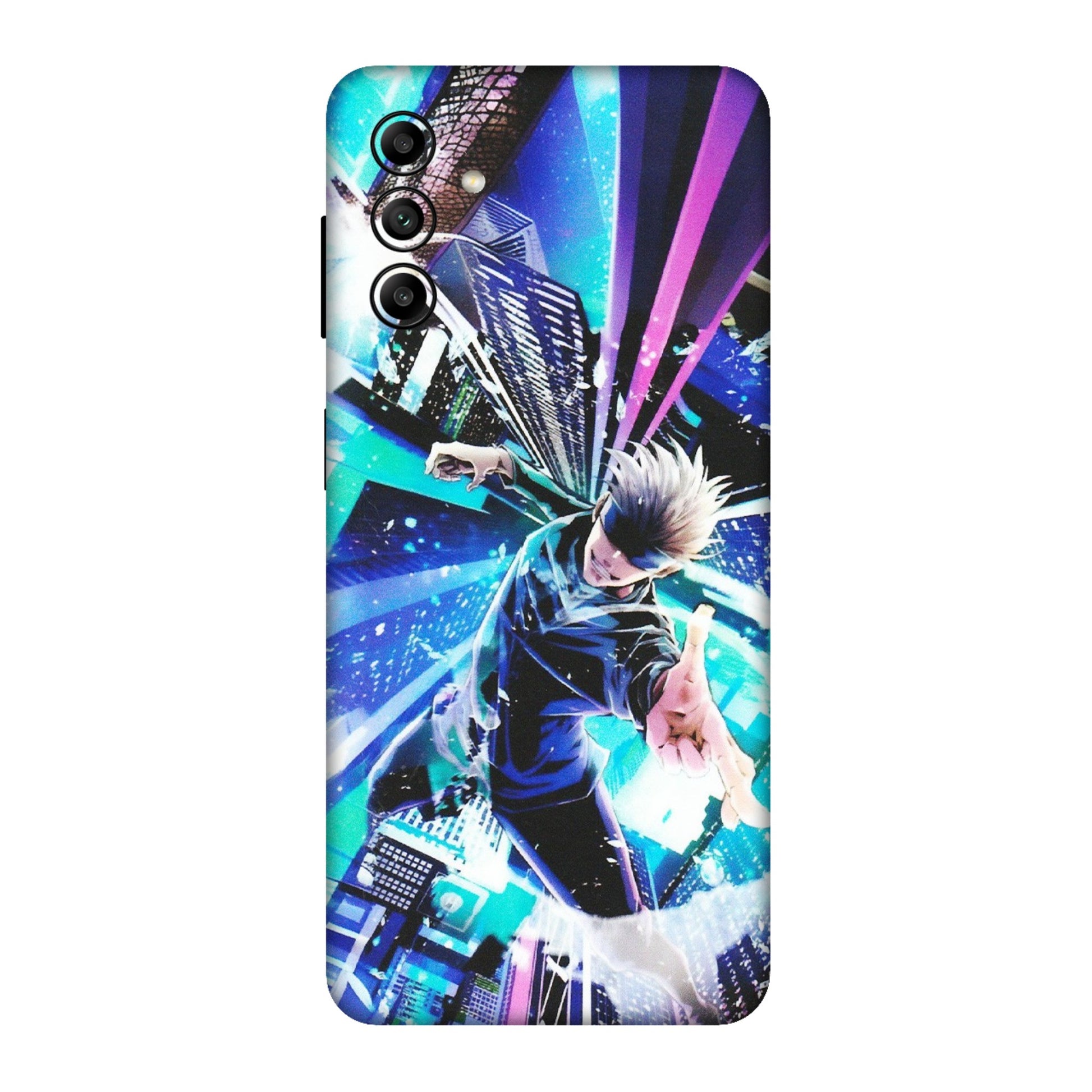 Samsung A/S Series Phone Skins (All Models) - Manga Action Jujustu Kaisen Anime - Matte Finish (M-155) Samsung Galaxy A04S