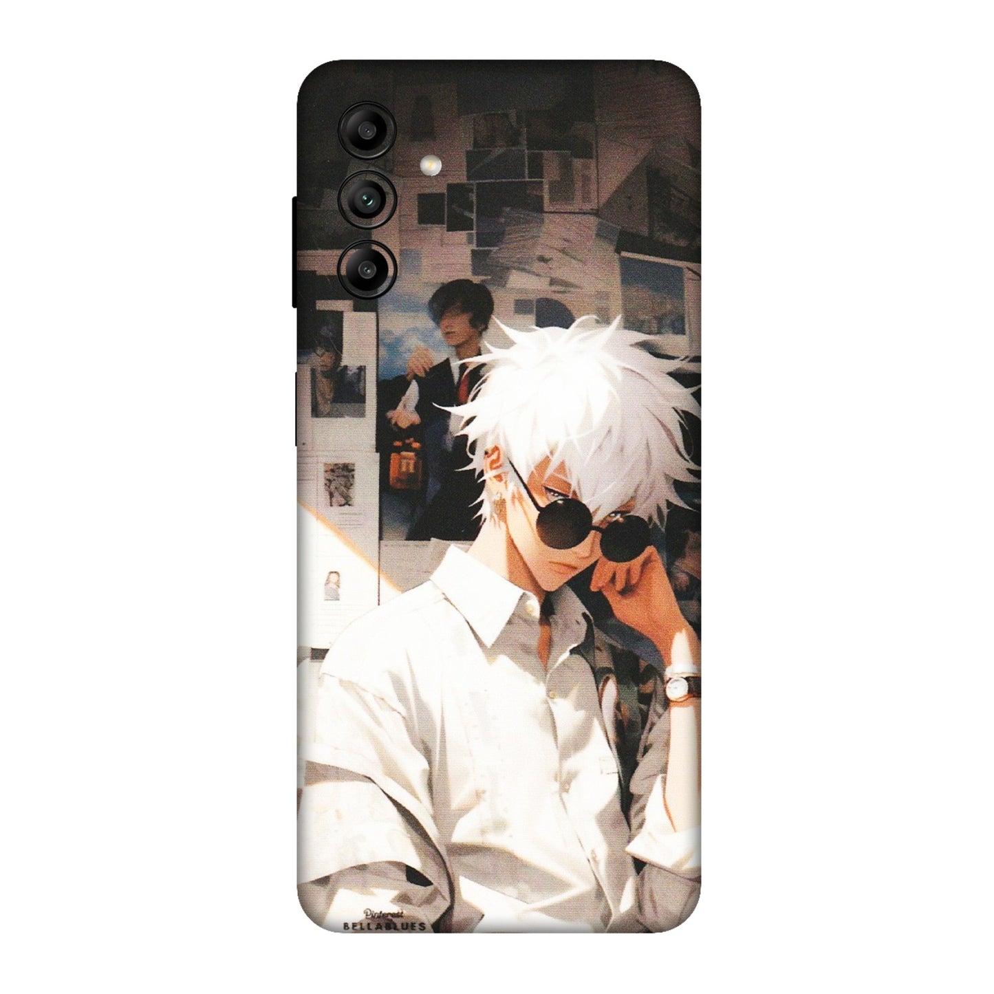 Samsung A/S Series Phone Skins (All Models) - Gojo Satoru Jujustu Kaisen Anime - Matte Finish (M-156) Samsung Galaxy A04S