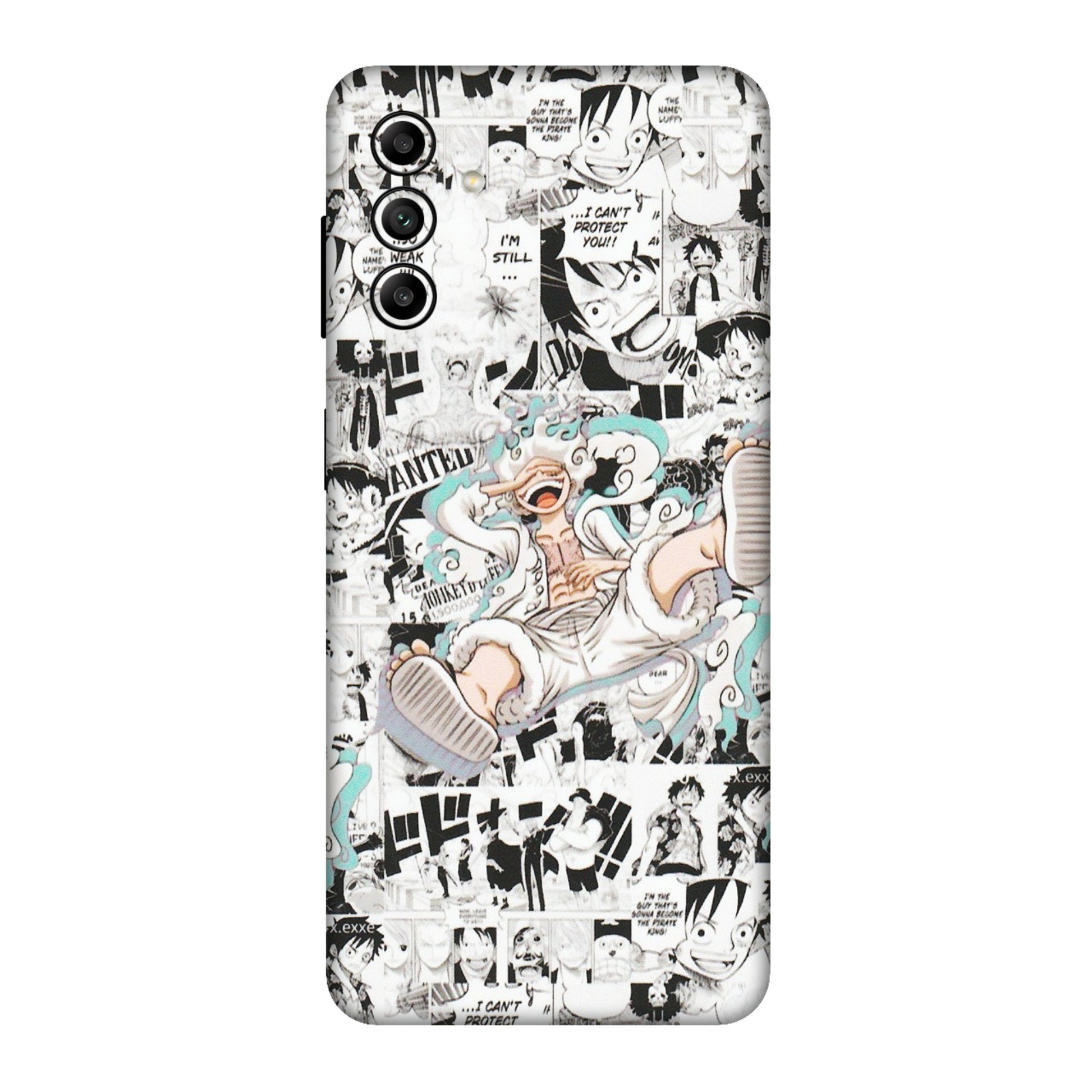 Samsung A/S Series Phone Skins (All Models) - One Piece Comic - Matte Finish (M-168) Samsung Galaxy A04S