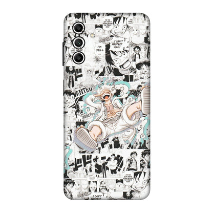 Samsung A/S Series Phone Skins (All Models) - One Piece Comic - Matte Finish (M-168) Samsung Galaxy A04S
