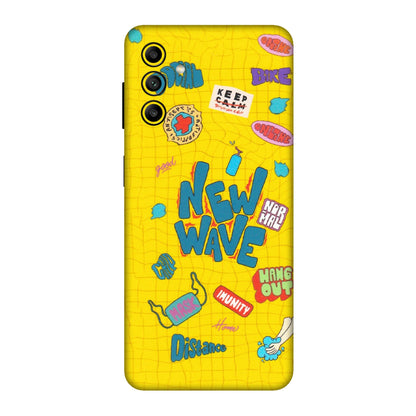 Samsung A/S Series Phone Skins (All Models) - New Wave Life - Matte Finish (M-17) Samsung Galaxy A04S