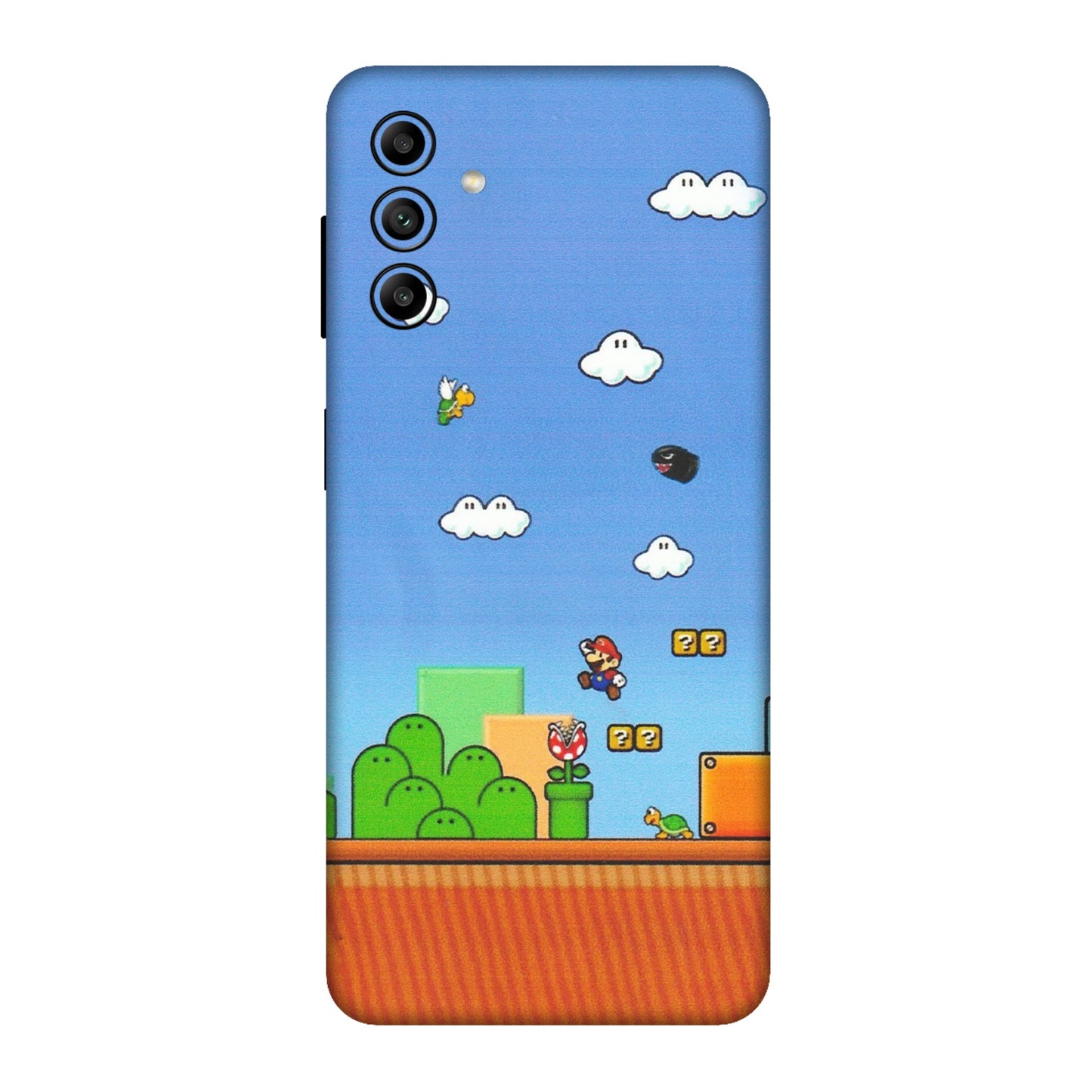 Samsung A/S Series Phone Skins (All Models) - Mario Game Scene - Matte Finish (M-24) Samsung Galaxy A04S