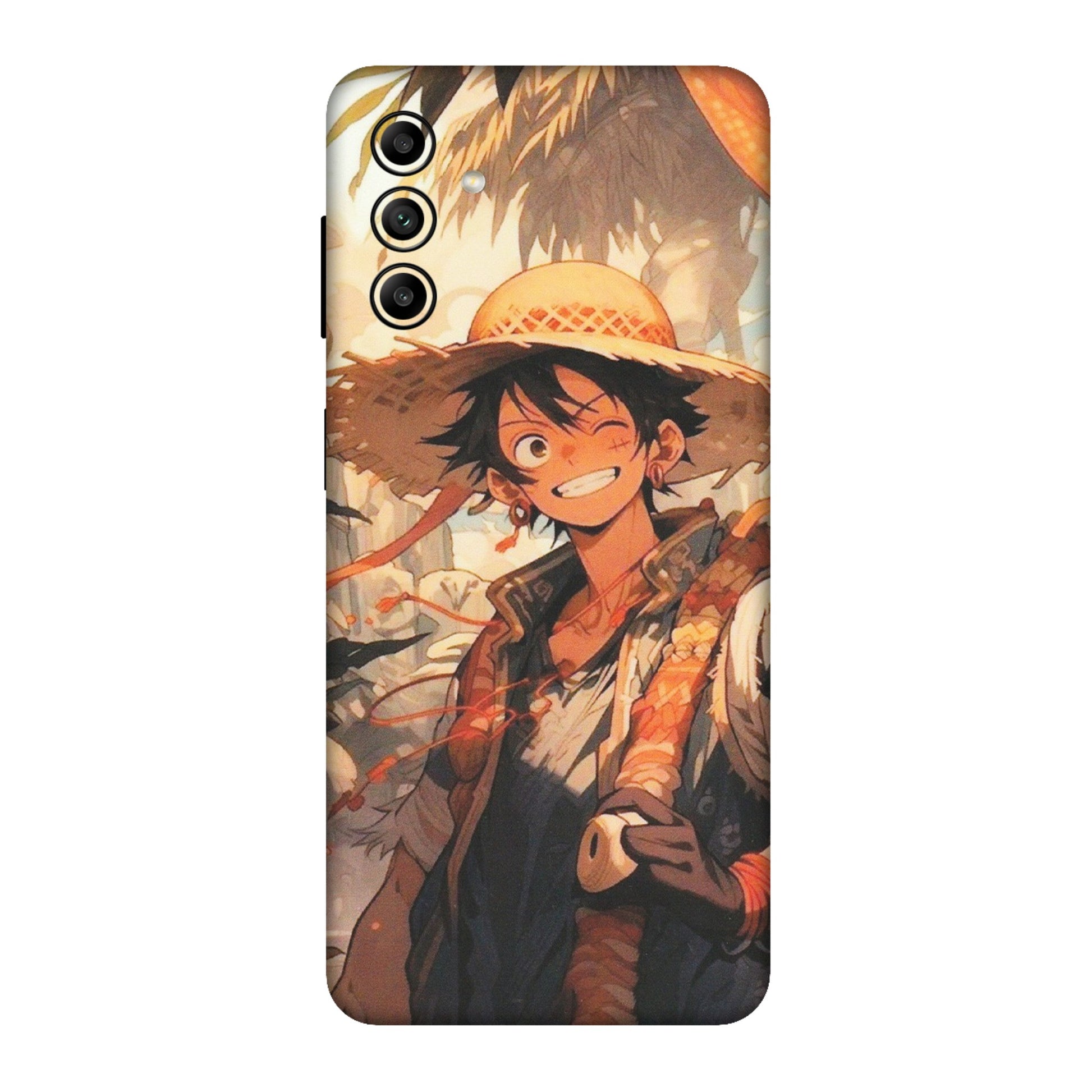 Samsung A/S Series Phone Skins (All Models) - Anime Character Smile - Matte Finish (M-33) Samsung Galaxy A04S