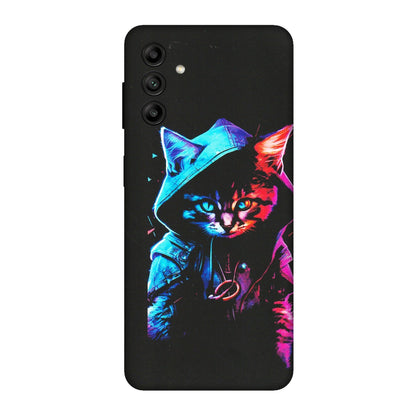 Samsung A/S Series Phone Skins (All Models) - Cyberpunk Cat - Matte Finish (M-45) Samsung Galaxy A04S
