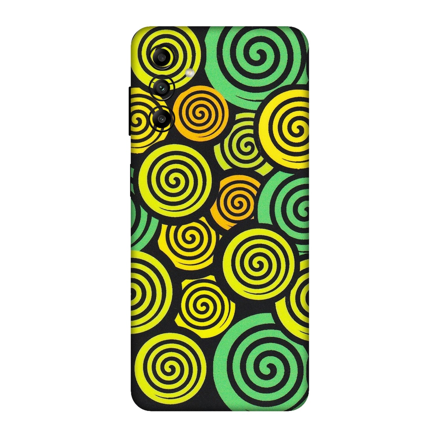 Samsung A/S Series Phone Skins (All Models) - Crazy Spiral - Matte Finish (M-91) Samsung Galaxy A04S