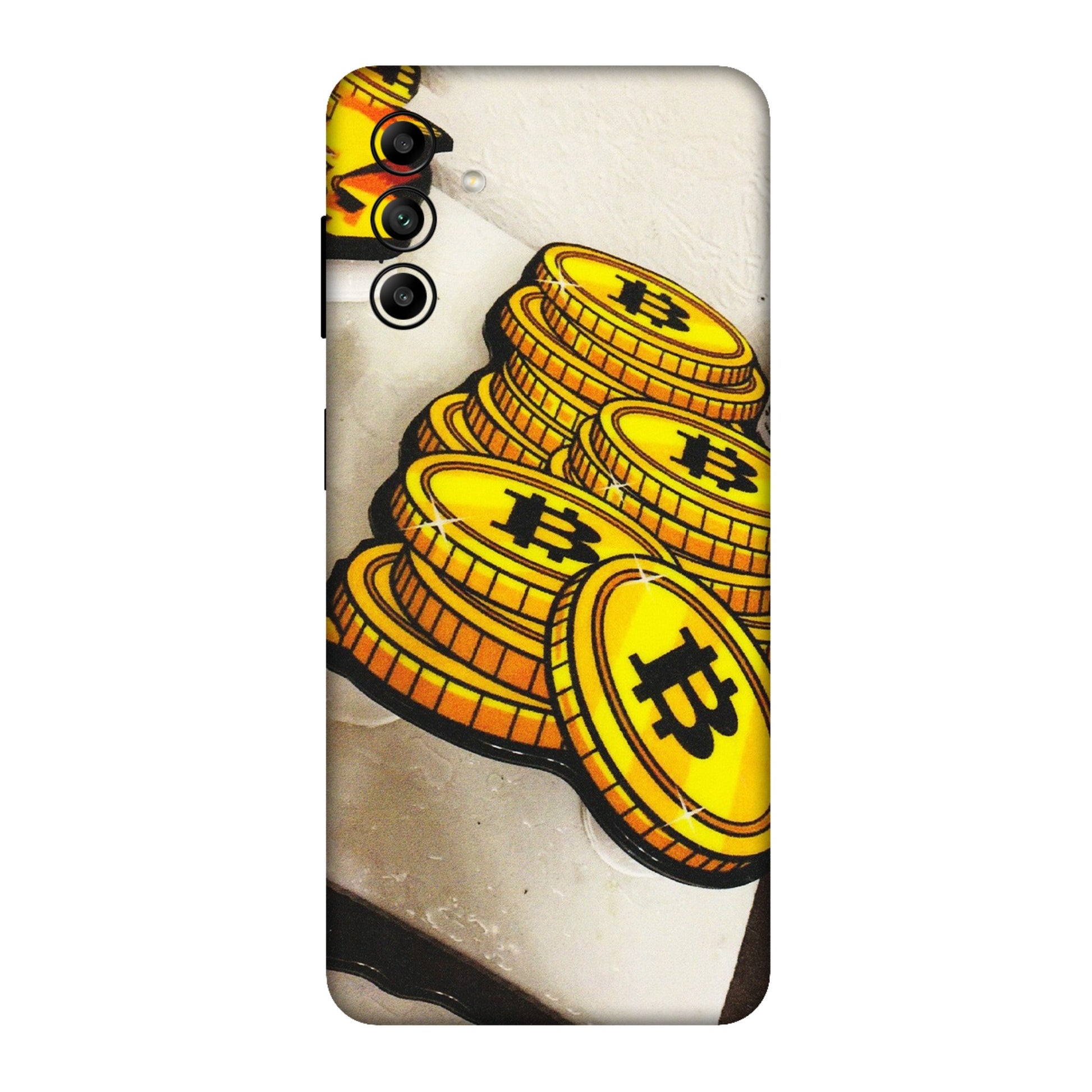 Samsung A/S Series Phone Skins (All Models) - Billionaire Bitcoin Collection - Matte Finish (M-92) Samsung Galaxy A04S