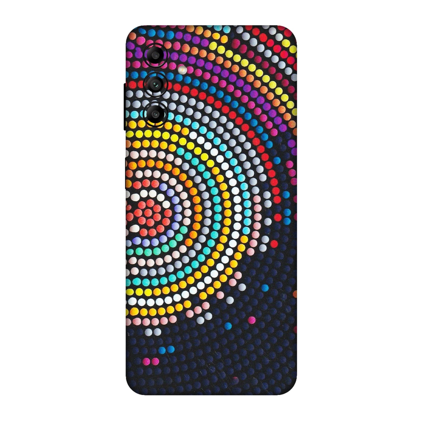 Samsung A/S Series Phone Skins (All Models) - Rainbow Dot Mandala - Matte Finish (M-97) Samsung Galaxy A04S