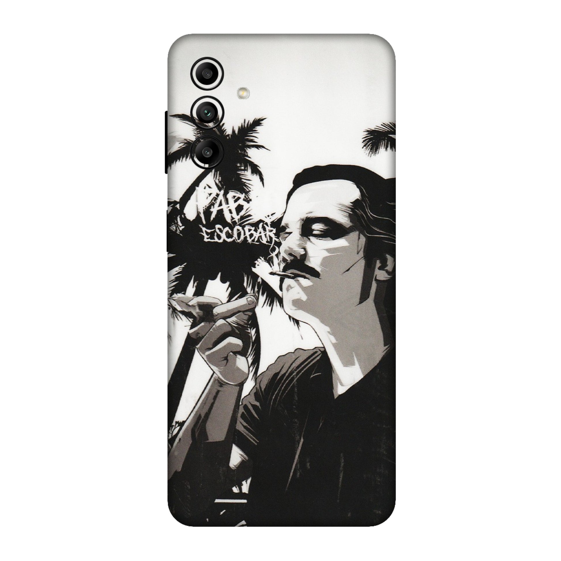 Samsung A/S Series Phone Skins (All Models) - Pab Escobar - Transparent Finish (T-05) Samsung Galaxy A04S