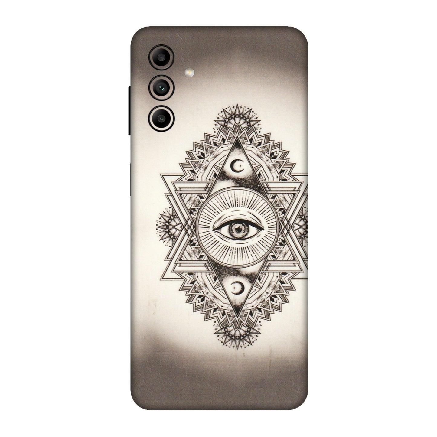 Samsung A/S Series Phone Skins (All Models) - Illuminati Great Eye - Transparent Finish (T-14) Samsung Galaxy A04S