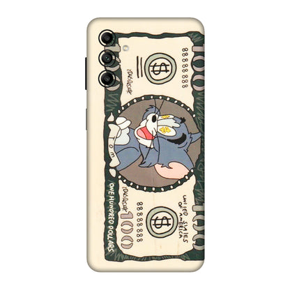 Samsung A/S Series Phone Skins (All Models) - One Hundred Dollar Tom - Transparent Finish (T-16) Samsung Galaxy A04S