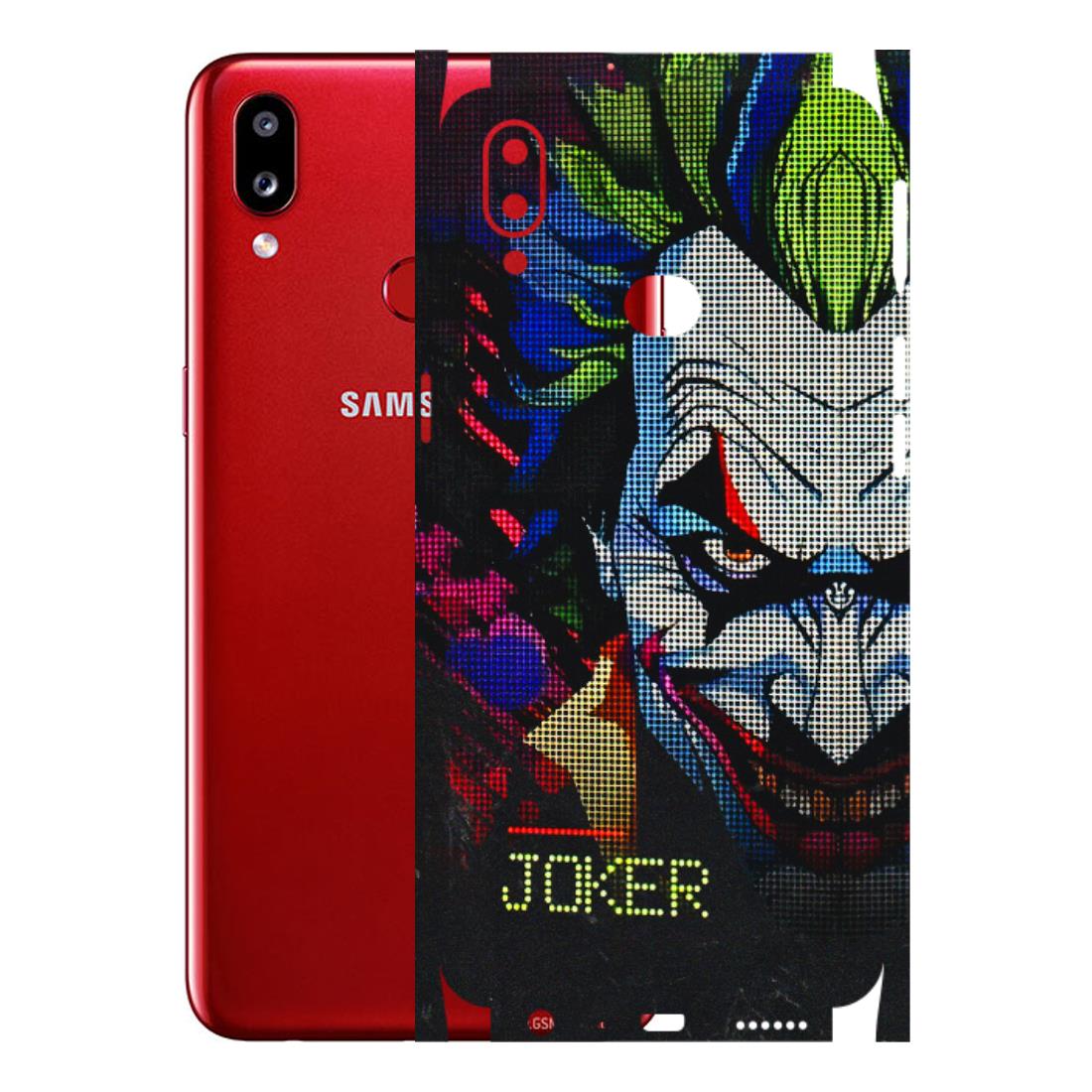 Samsung A/S Series Phone Skins (All Models) - Joker Dot Matrix - 3D Embossed Finish (L-08) Samsung Galaxy A10S