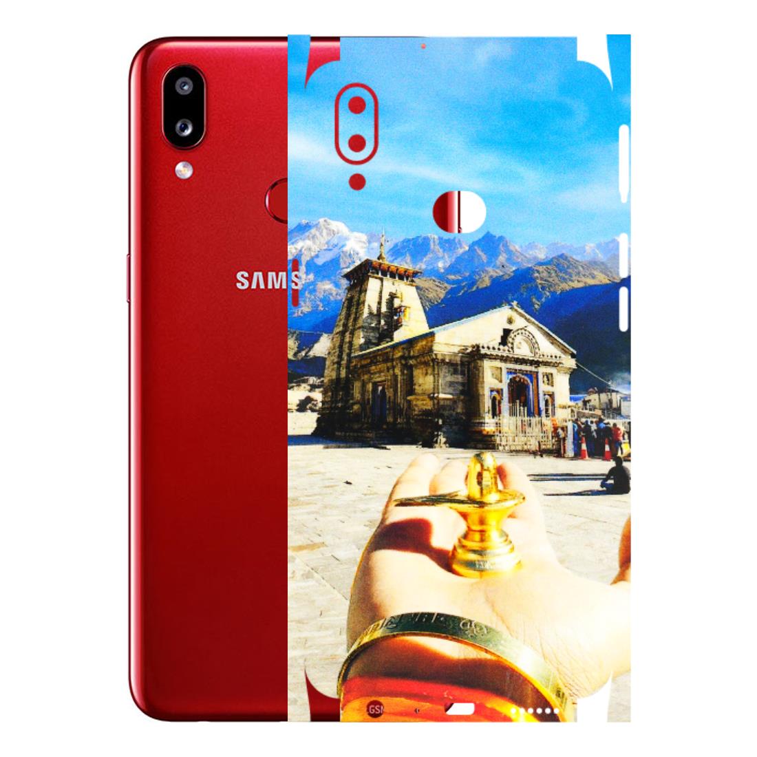 Samsung A/S Series Phone Skins (All Models) - Beauty of Kedarnath - 3D Embossed Finish (L-108) Samsung Galaxy A10S