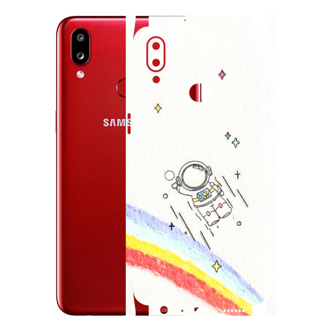 Samsung A/S Series Phone Skins (All Models) - Milkyway Astronaut - 3D Embossed Finish (L-110) Samsung Galaxy A10S