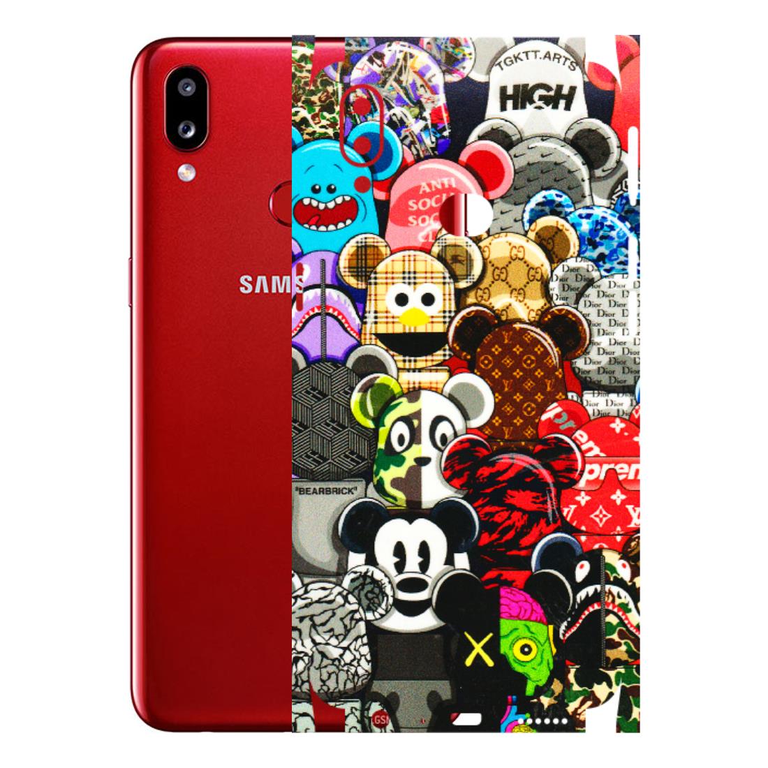 Samsung A/S Series Phone Skins (All Models) - More Mickey Mouses - 3D Embossed Finish (L-118) Samsung Galaxy A10S