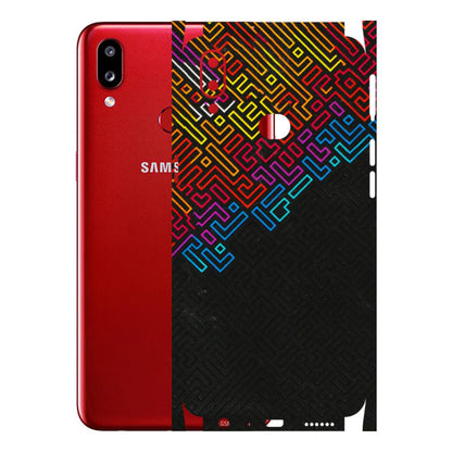 Samsung A/S Series Phone Skins (All Models) - Dotme Pattern Art - 3D Embossed Finish (L-121) Samsung Galaxy A10S