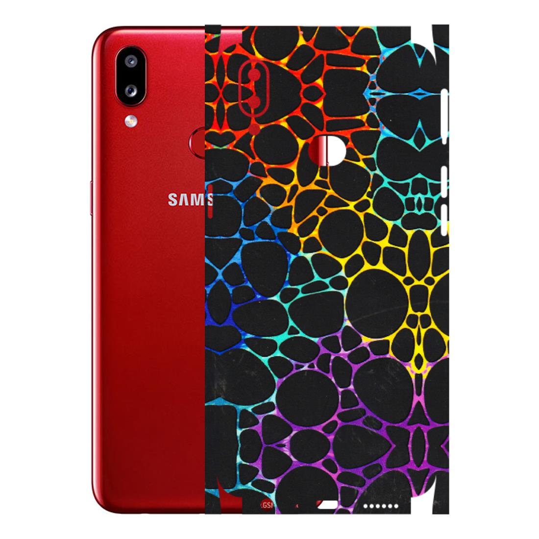 Samsung A/S Series Phone Skins (All Models) - Abstract Art MultiColour - 3D Embossed Finish (L-133) Samsung Galaxy A10S
