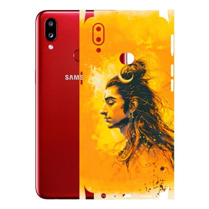 Samsung A/S Series Phone Skins (All Models) - Shiv Shakti - 3D Embossed Finish (L-14) Samsung Galaxy A10S