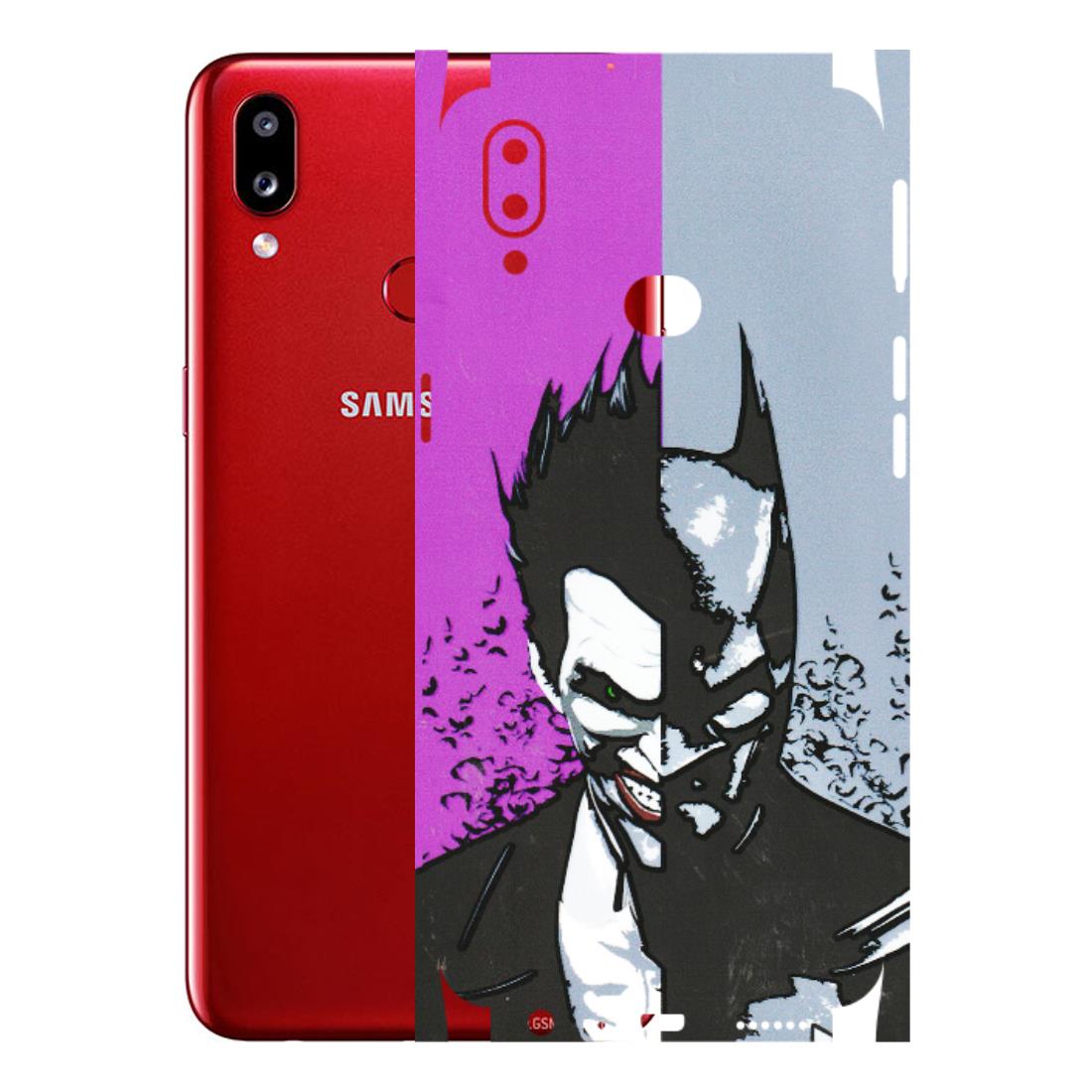 Samsung A/S Series Phone Skins (All Models) - Batman & Joker - 3D Embossed Finish (L-143) Samsung Galaxy A10S