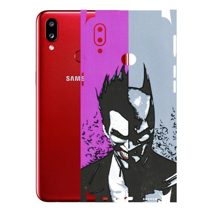 Samsung A/S Series Phone Skins (All Models) - Batman & Joker - 3D Embossed Finish (L-143) Samsung Galaxy A10S